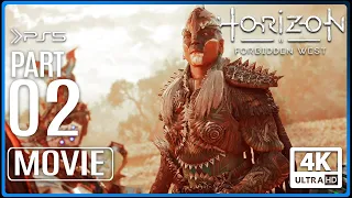 HORIZON FORBIDDEN WEST All Cutscenes (PART 2) Game Movie PS5 4K 60FPS Ultra HD