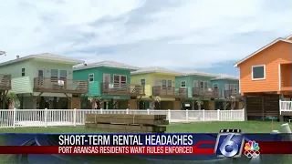 Port Aransas residents say short-term rentals have become too much