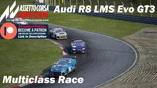 ACC Multiclass Race Audi R8 GT3 Evo @Nurburgring Setup testing