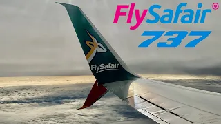 4K FlySafair 737-800 Economy Class 🇿🇦 Cape Town - Johannesburg JNB 🇿🇦 [FULL FLIGHT REPORT]