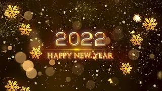 Happy New Year 2022 Background 4k | Background Video