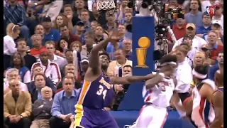 Ben Wallace's Defense on Shaq (Game 3 - 2004 Finals)