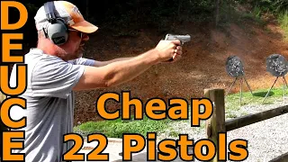 Cheap 22 pistols Reviewed By Deuce
