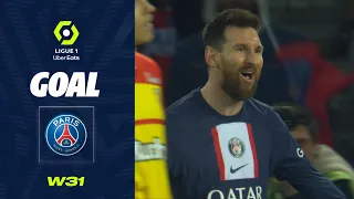 Goal Lionel Andres MESSI CUCCITTINI (40' - PSG) PARIS SAINT-GERMAIN - RC LENS (3-1) 22/23