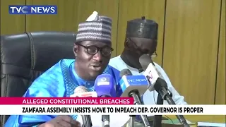 Zamfara Assembly Insists Move to Impeach Dep. Governor is Prosper