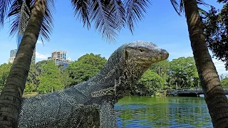 Thailand. Bangkok. Lumpini park. 6 December 2022.