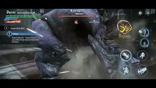 [Devil May Cry : Peak of Combat] Imperial Guard Dante ~SOS: Memory  Corridor~ vs Minotaur Boss