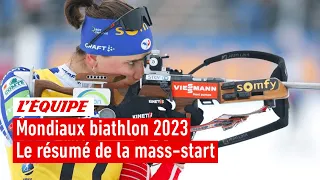 Mondiaux biathlon 2023 - Julia Simon décroche le bronze de la mass start remportée par Oeberg