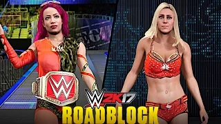 WWE Roadblock 2016: Sasha Banks vs Charlotte (Iron Man Match for Raw Women's Title)