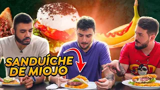 EXPERIMENTANDO COMIDAS BIZARRAS DE VERDADE!