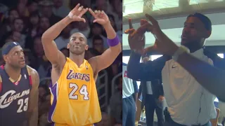 NBA Players Imitating Other Players