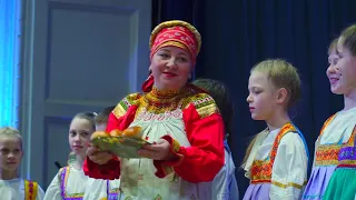 Рождественский концерт "От села до села Коляда весела" Народного хора русской песни "Прибайкалье"