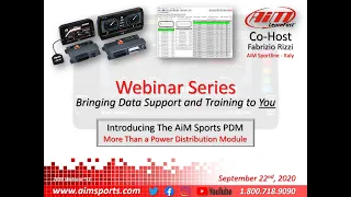 1-51 Introducing The AiM Sports PDM - Live Webinar with Fabrizio Rizzi - 9/22/2020