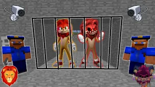 LEON.EXE Y LEON PICARON PRESOS (MINECRAFT PRISON ESCAPE) ESCAPA DE LA PRISION EN MINECRAFT