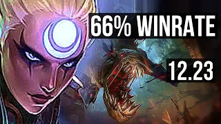 DIANA vs FIDDLESTICKS (JNG) | 7/1/4, 66% winrate, Dominating | EUW Diamond | 12.23