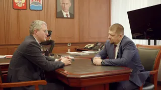 Владимир Солодов. Встреча с назначенным министром финансов