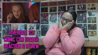 RIVERDALE Season 3 COMIC CON Trailer REACTION (2018) | JuliDG