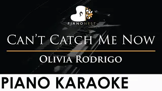 Olivia Rodrigo - Can’t Catch Me Now - Piano Karaoke Instrumental Cover with Lyrics