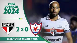 SÃO PAULO 2 X O ÁGUIA DE MARABÁ | MELHORES MOMENTOS | COPA DO BRASIL 2024 | ge.globo