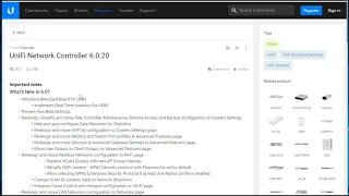 UniFi Network Controller 6.0.20 "stable" released