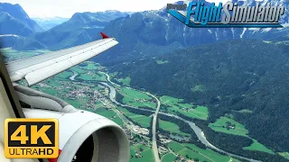 (4K) Microsoft Flight Simulator 2020 *MAXIMUM GRAPHICS* A320 Landing In Salzburg