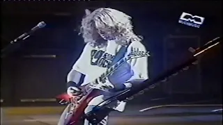 Megadeth ` Monsters of Rock Argentina 1995, Estadio Ferrocarril Oeste, Buenos Aires. Sept. 9, 1995