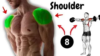 Gym Game-Changer: 8 Best Shoulder Workouts You Can't Miss!#shoulderworkout