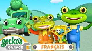 Grand Prix Gecko | Le Garage de Gecko｜Camions pour enfants