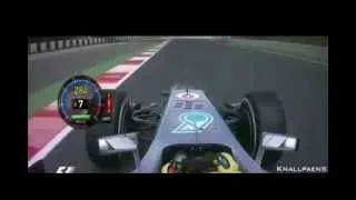 F1 2013 Spain Q3 - N Rosberg Pole Lap 1:20.718