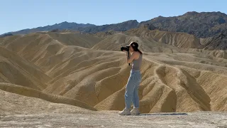 Silent photography in Death Valley