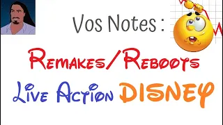 Sondage n°51 - Vos notes : Les remakes/reboots live action Disney ! (+coup de gueule)