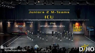 ICU- Flying Steps Academy | 1. Platz- Juniors 2 M-Teams M-Reihe HipHop