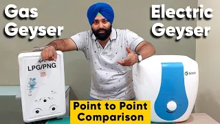 Gas Geyser vs Electric Geyser in Hindi || Electric Geyser vs Gas Geyser in Hindi ||