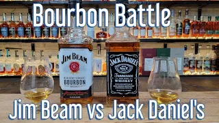 Bourbon Battle:  Jim Beam vs. Jack Daniel's