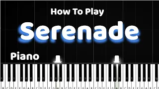 Schubert - Serenade - Easy Piano Tutorial