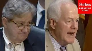 'Thank You For Asking That': Cornyn Responds To Kennedy's Question About Missing Migrant Children