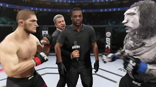 Khabib vs. Stone Orc - EA Sports UFC 2 - Eagle Fights 🦅