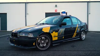 BMW E36 V8 Drift Missile, что она может?