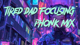 Tired Dad Focusing Phonk 24 - Cyberpunk Phonk Vibes | Anime Girl Beats for Chill, Work, Study