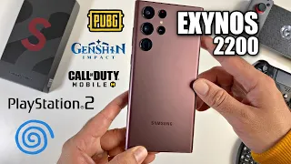 Samsung Galaxy S22 Ultra | EXYNOS 2200 GAMING TEST - How Does it Cope?