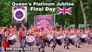 Final Day "Queen's Platinum Jubilee Pageant Parade" 5th June 2022