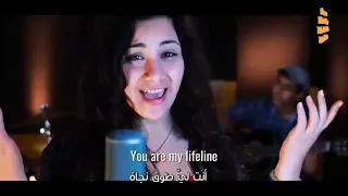 Arabic Christian Song  Subtitles     Praise Team Egypt ( Youth )   Ya rab esmaa salati