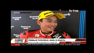 izin repost @tvOneNews, bintang2 mengharumkan Indonesia bermunculan di dunia #motogp
