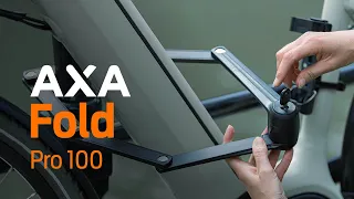 AXA Fold Pro 100 - Is a high quality folding lock for bicycles that are parked for a longer period