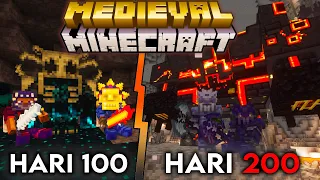 200 Hari Di Minecraft Medieval DUO