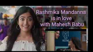 Rashmika Mandanna is in love with Mahesh Babu | Sarileru Neekevvaru | Train Scene|Funny Video