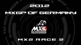 2012 MXGP of Germany - FULL MX2 Race 2 - Motocross