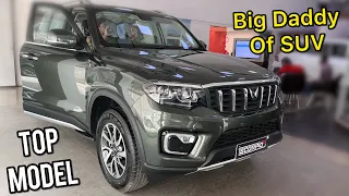 Scorpio N Z8L Diesel automatic 4x4 2023 Model Review 🔥 New Scorpio N Top Model