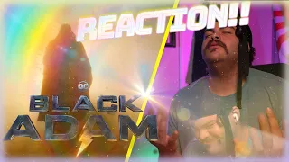IDK WHO'S STOPPING HIM TBH?? Black Adam: Comic-Con Sneak Peak Trailer Reaction!!