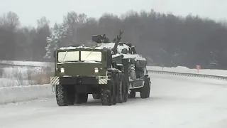 Седельный тягач МаЗ-537Г за работой | Soviet heavy truck MaZ-537G 8x8 in action |